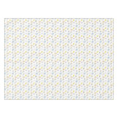 かわいい赤ちゃんシャワーパターン テーブルクロス (正面(横))