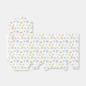 かわいい赤ちゃんシャワーパターン フェイバーボックス (折り畳みなし)