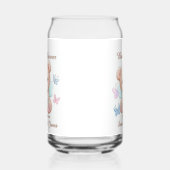 かわいい赤ちゃんシャワーパーソナライズされた ガラス缶 (左)