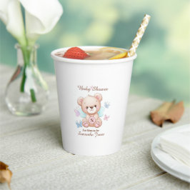 かわいい赤ちゃんシャワーパーソナライズされた 紙コップ
