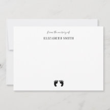 かわいい赤ちゃんシャワーベビー足シンプル名前をカスタムする