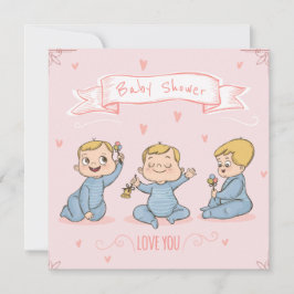 かわいい赤ちゃんシャワー シーズンカード