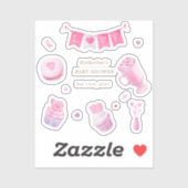 かわいい赤ちゃんシャワー シール (シート)