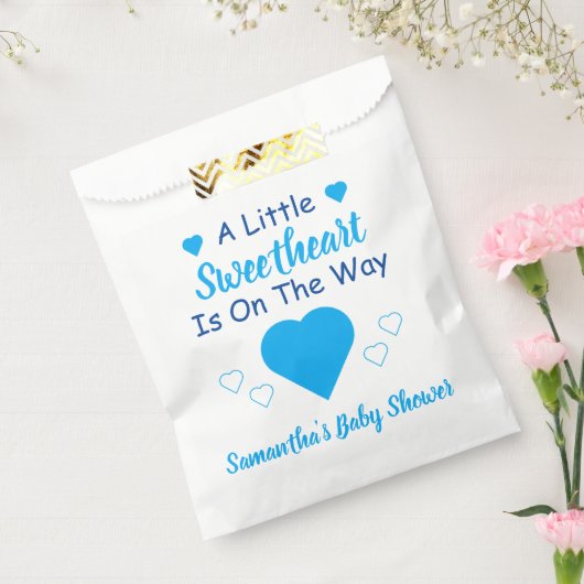 かわいい赤ちゃんシャワー フェイバーバッグ (封をした状態)