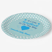 かわいい赤ちゃんシャワー ペーパープレート (アングル)