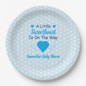 かわいい赤ちゃんシャワー ペーパープレート (正面)