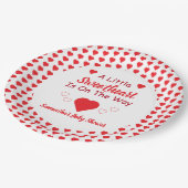 かわいい赤ちゃんシャワー ペーパープレート (アングル)