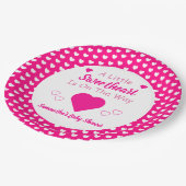 かわいい赤ちゃんシャワー ペーパープレート (アングル)