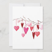 かわいい赤ちゃんシャワー 招待状 (裏面)