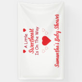 かわいい赤ちゃんシャワー 横断幕 (縦)