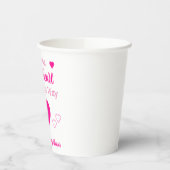 かわいい赤ちゃんシャワー 紙コップ (左)