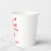 かわいい赤ちゃんシャワー 紙コップ (左)