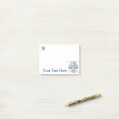 かわいい赤ちゃんゾウの男の子 ポストイット (デスク上)