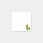 かわいい赤ちゃんドラゴンとカップ ポストイット (正面)