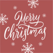 かわいい赤ちゃんハッピークリスマス シール (正面)