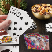 かわいい赤ちゃんラム・羊の動物トランプ トランプ (インサイチュ)