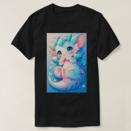 かわいい赤ちゃんレイブドラゴン日本のアニメかわいいアート 04 Tシャツ