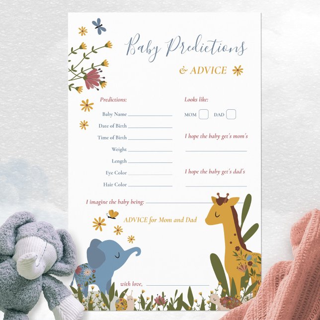 かわいい赤ちゃん動物のフラワーベビー予測ゲーム (Cute Animals Floral Predictions and Advice Game ©Susanne Sachers - Sunny Mind Design 🌞)