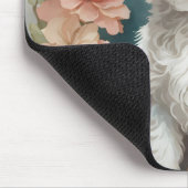 かわいい赤ちゃん動物 |かわいい白いマルチーズの子犬 マウスパッド (コーナー)