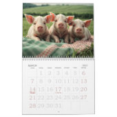 かわいい赤ちゃん動物 | 動物愛好家2025 カレンダー (3月 2027)