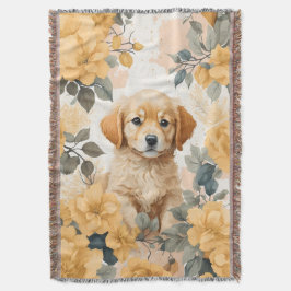 かわいい赤ちゃん動物 | Golden Retriever Puppy スローブランケット