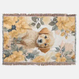 かわいい赤ちゃん動物 | Golden Retriever Puppy スローブランケット