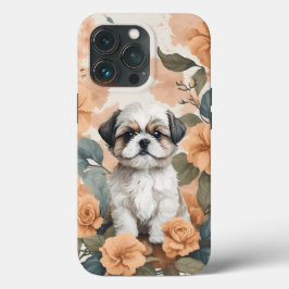 かわいい赤ちゃん動物 – Tzu Puppyシーズー（犬） iPhone 13 Proケース