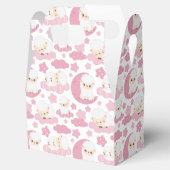 かわいい赤ちゃん女の子シャワーラム フェイバーボックス (オープン)