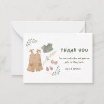 かわいい赤ちゃん服ありがとう赤ちゃんシャワー