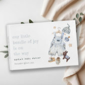 かわいい赤ちゃん服の必需品ブルーボーイベビーシャワー ゲストブック