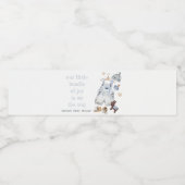 かわいい赤ちゃん服の必需品ブルーボーイベビーシャワー ペットボトルラベル (シングルラベル)