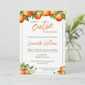 かわいい赤ちゃん歓迎会 招待状 (スタンド正面)