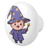 かわいい赤ちゃん魔法使いの魔法 セラミックノブ (右)