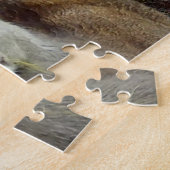 かわいい赤ちゃん鹿の子　森の野生動物　自然 ジグソーパズル (側面)