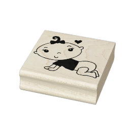 かわいい赤ちゃん ラバースタンプ