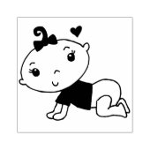 かわいい赤ちゃん ラバースタンプ (インプリント)