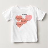 かわいい赤ちゃんTシャツ ベビーTシャツ (正面)