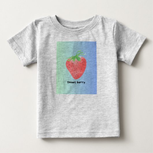 かわいい赤ちゃんTシャツ 子供服 ソフトで快適 ベビーTシャツ (正面)