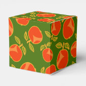 かわいい赤りんご包装紙 フェイバーボックス (裏面サイド)