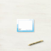 かわいい赤ん坊の動物のサメ名 ポストイット (デスク上)