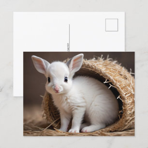 かわいい赤ん坊の動物,ポストクロッシング ポストカード