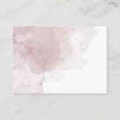 かわいい赤ん男女兼用坊のベビー エンクロージャーカード (裏面)