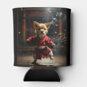 かわいい赤カンフープピークール 缶クーラー (裏面)