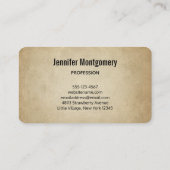 かわいい赤キツネワイルダネス自然写真 名刺 (裏面)