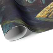 かわいい赤キツネ遊パップ ラッピングペーパー (ロールコーナー)