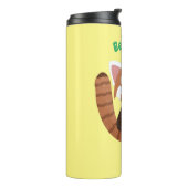 かわいい赤パンダ漫画イラストレーション タンブラー (回転左)