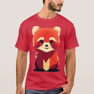 かわいい赤パンダ13 Tシャツ
