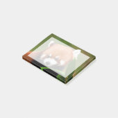 かわいい赤パンダ ポストイット (アングル)