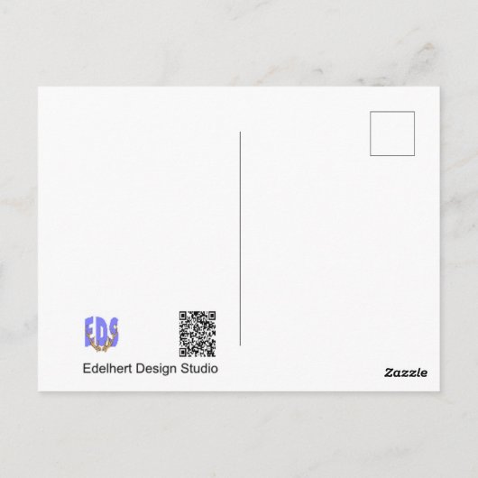 かわいい赤パンダHELLOポストカード ポストカード (裏面)