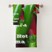 かわいい赤ホットママ バスタオルセット (インサイチュ)